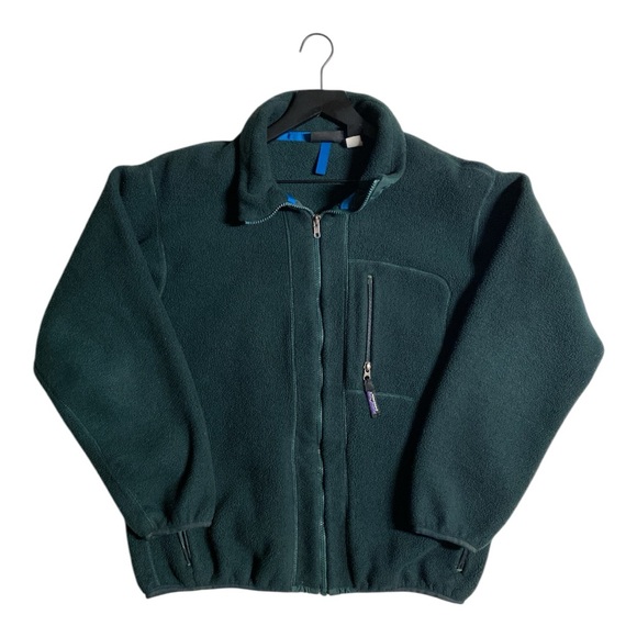 Vintage 90’s Men’s Patagonia Synchilla Full Zip Fleece Jacket - Picture 3 of 7